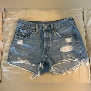 Levis 501 Jean shorts